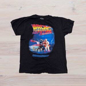 Back to the Future The Broadway Musical T-Shirt Official - Size M